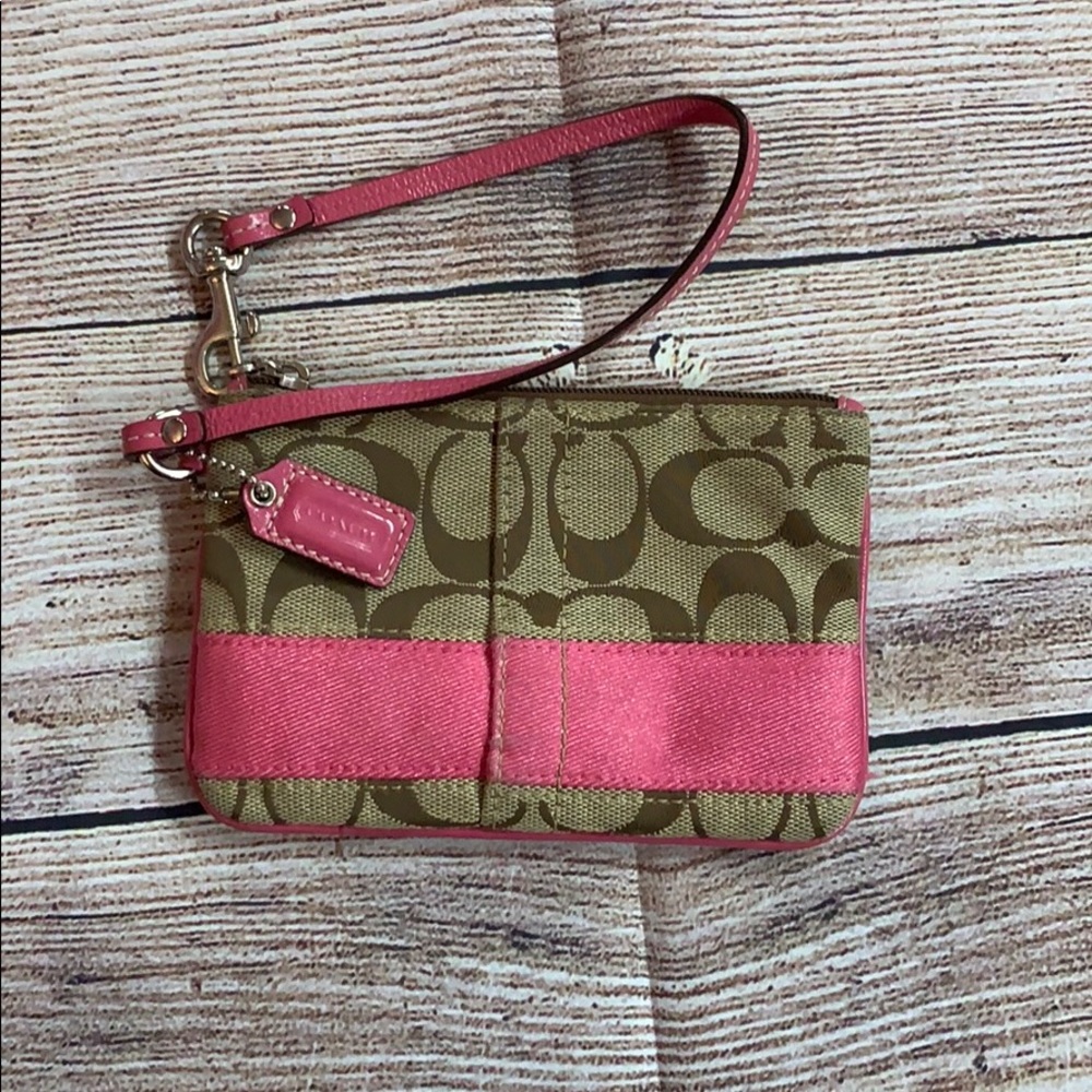 Coach wristlet